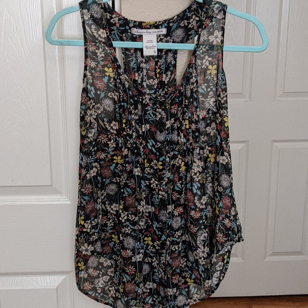 Flower tank top